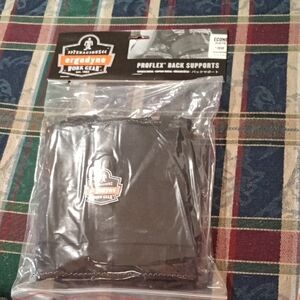 Proflex Black Back Support Med Work Protection Gear